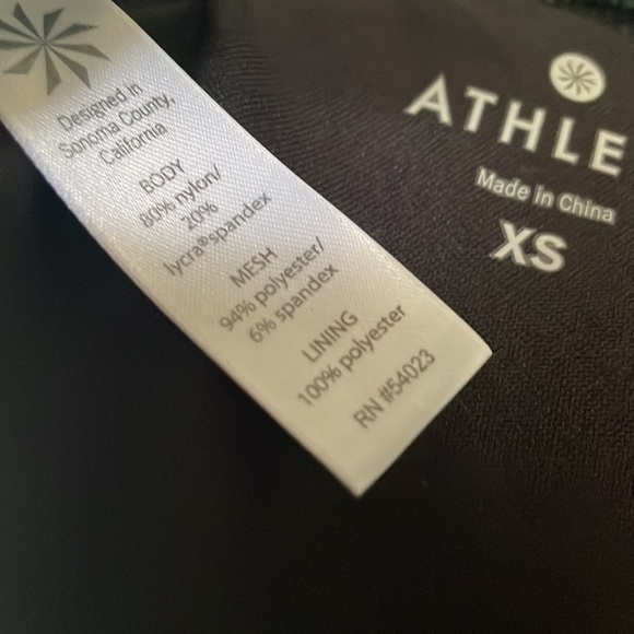 Athleta like new Mehina swim top with mesh accent - Picture 7 of 7